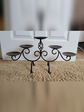 Vintage Pillar Candelabra